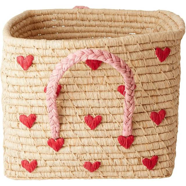 Rice Raffia Hearts