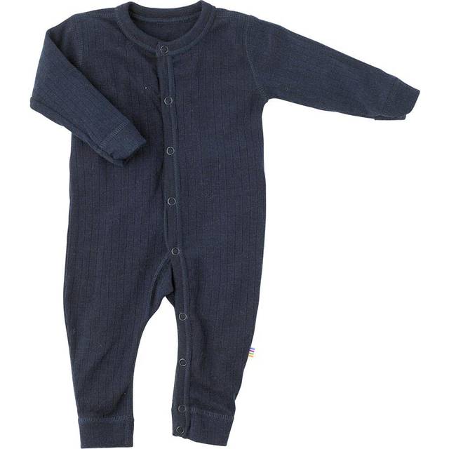 Joha Wool Rib Nightsuit - Marine (56140-122)