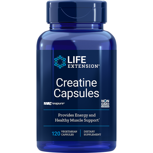 Life Extension Creatine Capsules 120 stk