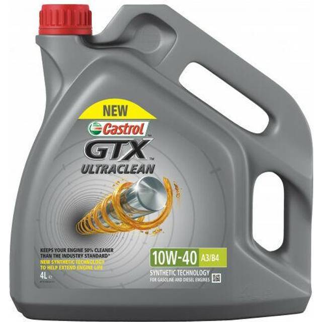 Castrol GTX Ultraclean 10W-40 A3/B4 Motorolie 4L