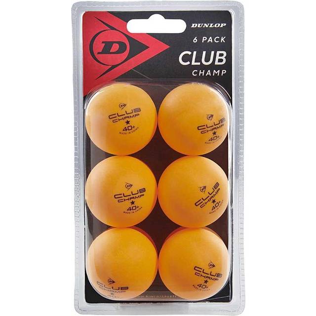 Dunlop Club Champ 6 table tennis balls