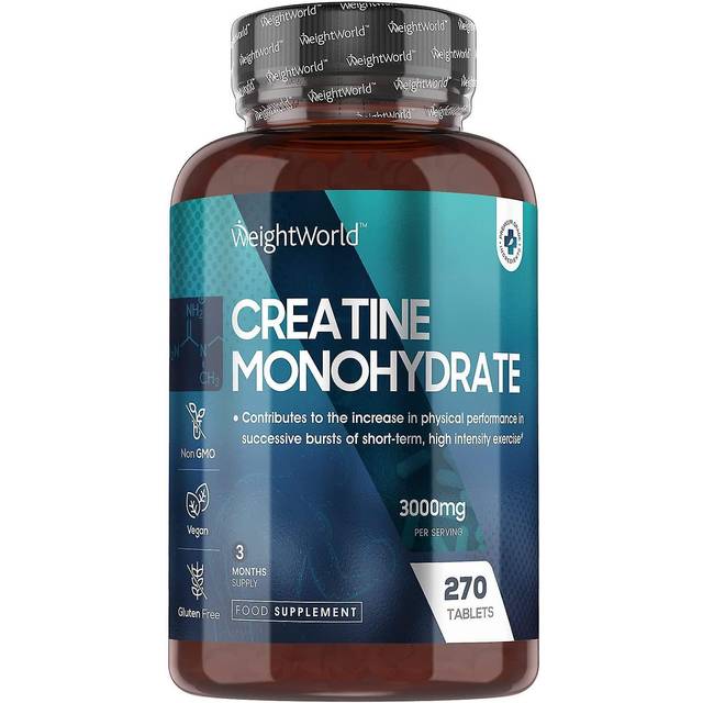 WeightWorld Creatine Monohydrate 3000mg 270 stk