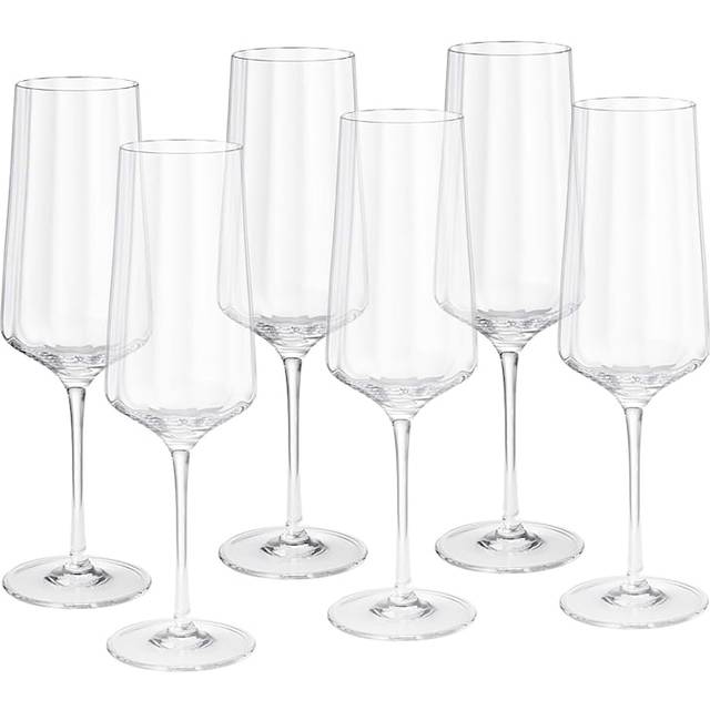 Georg Jensen Bernadotte Champagneglas 27cl 6stk