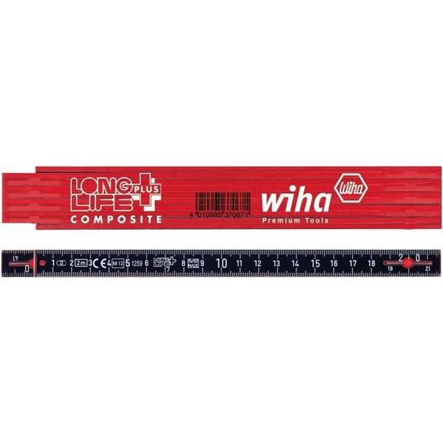 Wiha tommestok longlife plus composite 2m Tommestok