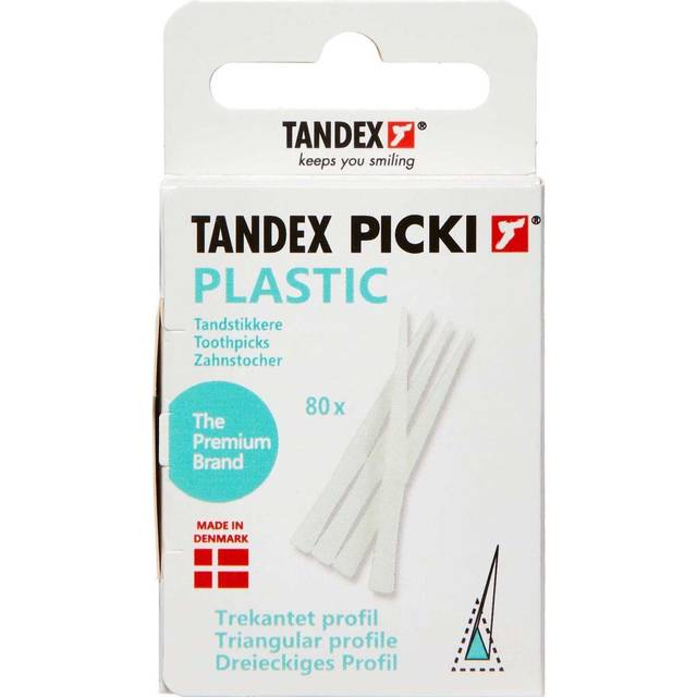Tandex Tandstikker trekantet - 80 stk