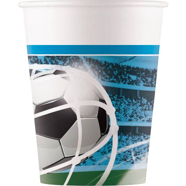 Godan GoDan Paper cups Football 200ml 8pcs