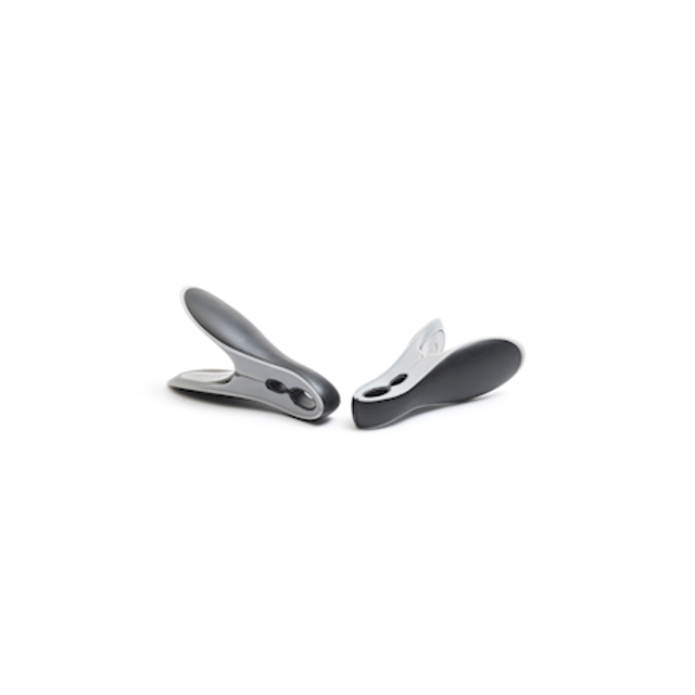 Brabantia Tøjklemmer 8-pak “Smart Pegs” Sort/Grå