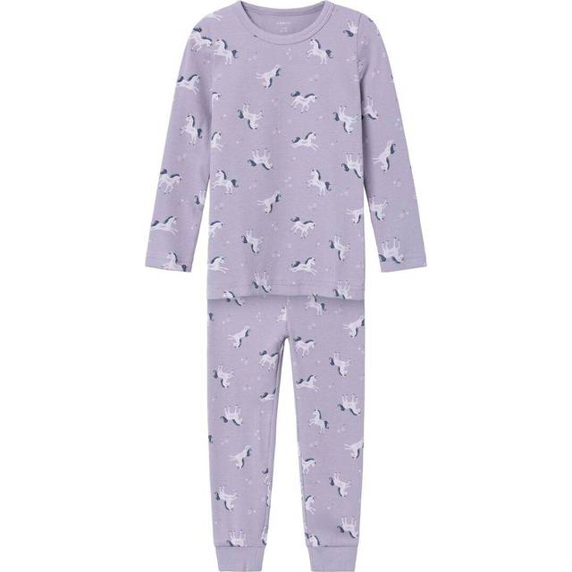 Name It Unicorn Rib Nightset - Lavender Aura (13221101)
