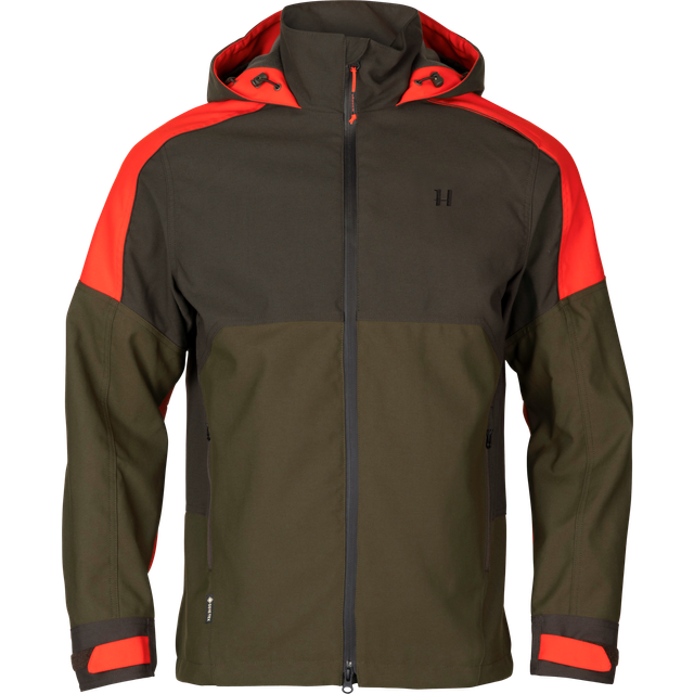 Härkila Pro Hunter Dog Keeper GTX Jacket Willow Green/Orange