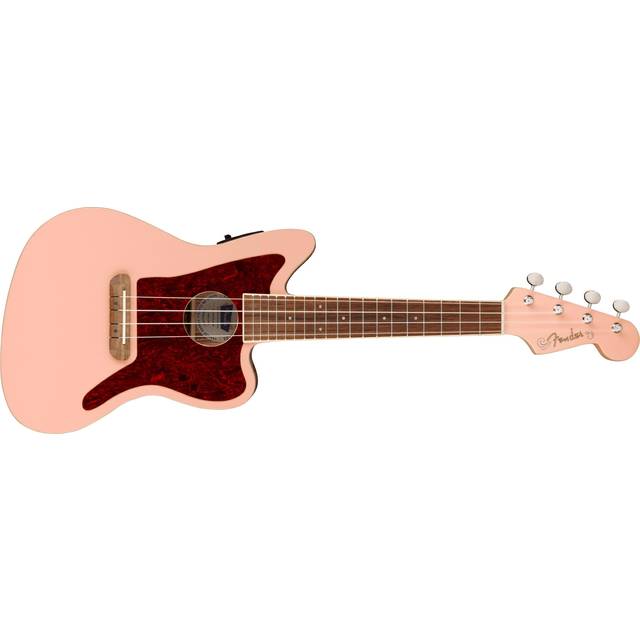 Fender Fullerton Jazzmaster Ukulele Shell Pink