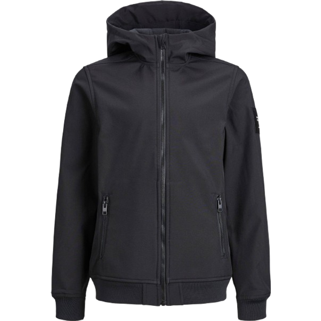 Jack & Jones Junior Softshelljakke Sort