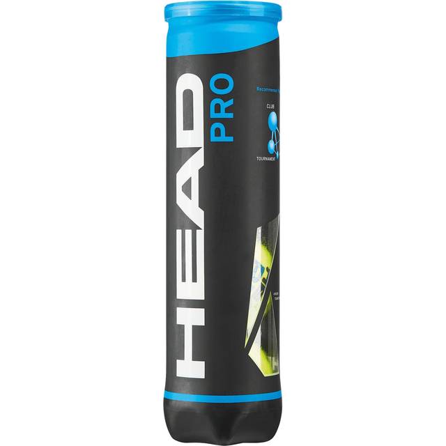 Head Pro Tennisbolde (4 stk) - Gul - stk