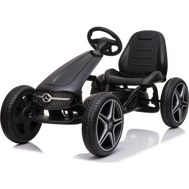 Mercedes-Benz pedal-drevet Gokart til børn, sort