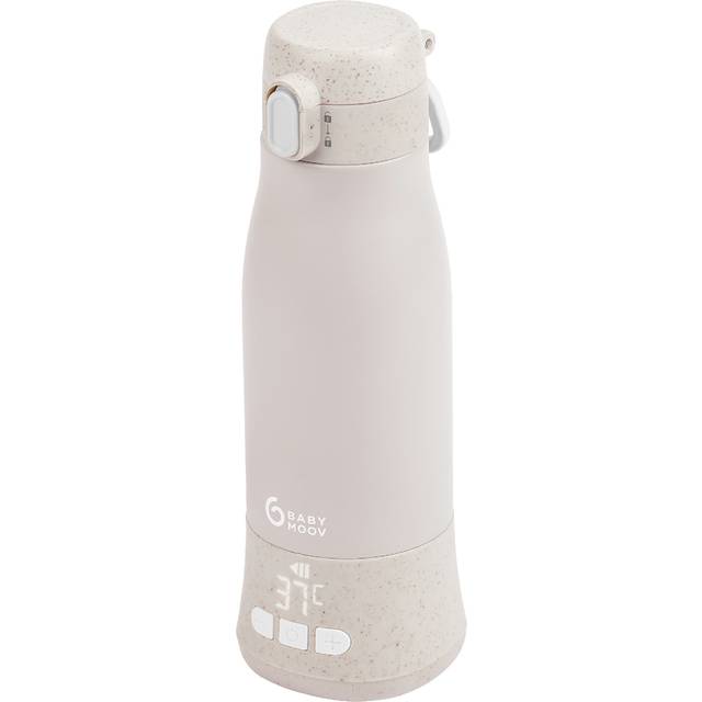 Babymoov Moov & Feed Trådløs Flaskevarmer 340 ml Mineral Beige