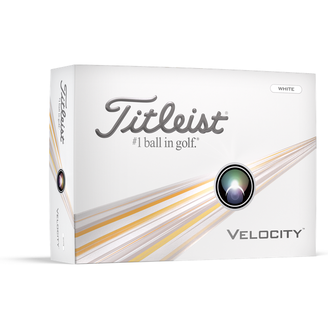 Titleist Velocity Golfbolde Hvid 12-pak