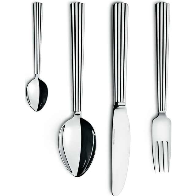 Georg Jensen Bernadotte Blank Bestiksæt 16stk