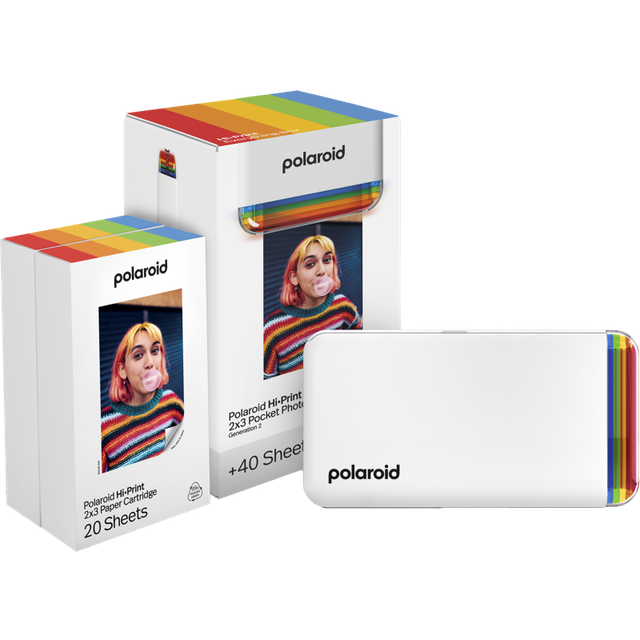 Polaroid Hi-Print 2x3 Gen 2 Pocket Photo Printer White