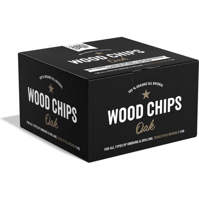 Holy Smoke BBQ Oak Wood Chips 1kg