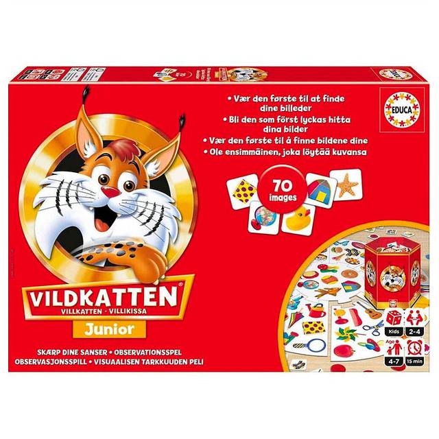 Educa Vildkatten 70 Brætspil