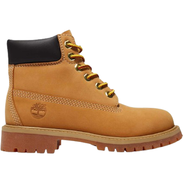 Timberland Junior Premium 6-Inch Waterproof Boot - Wheat Nubuck