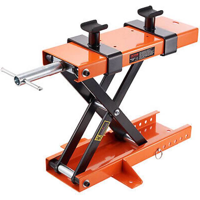 VEVOR Motorcykel Lift Sax Stativ 1100 Lb Med Sadel ATV - Dirt Bike