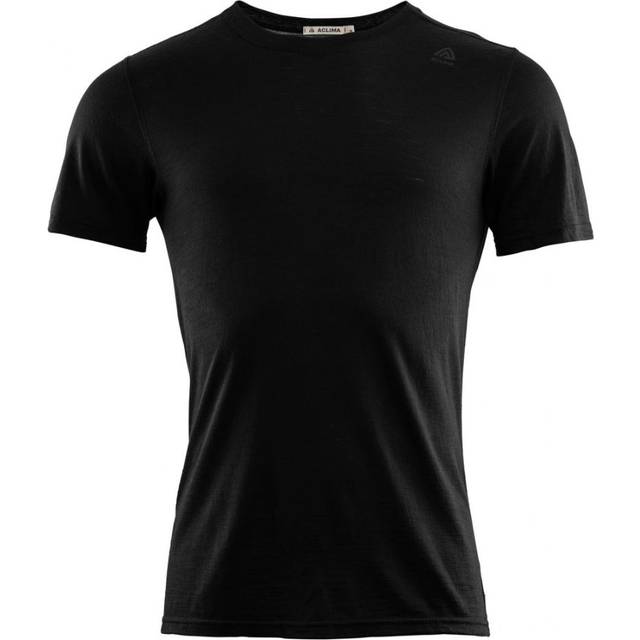 Aclima LightWool Undershirt T-shirt - Jet Black