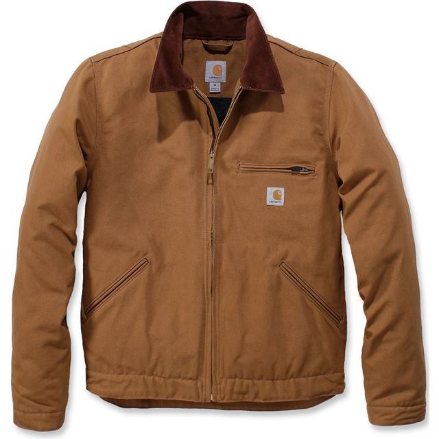 Carhartt Blanket-Lined Detroit Jacket - Brown