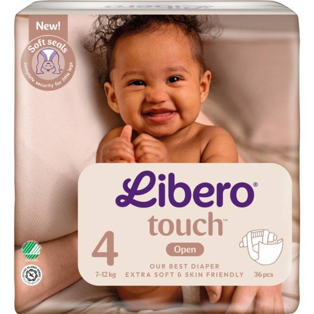 Libra Touch Ble Str 4 7-12 kg 36 stk