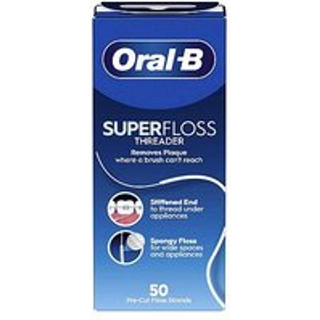 Oral-B SuperFloss Threader Tandtråd 50 Stk