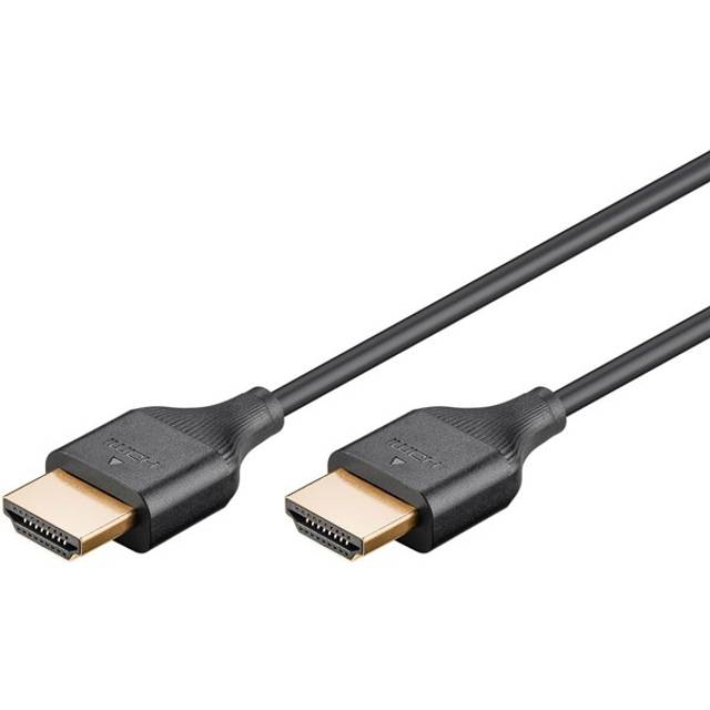 Pro HDMI 2.0 Slim Skærmkabel 0.5m