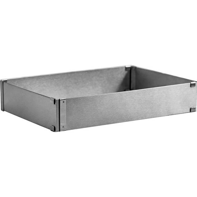 Blomsterbergs Justerbar Kageramme Stål 28x18x5 cm Kageform