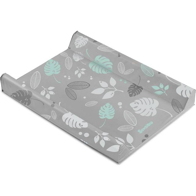 Sensillo Blød Puslepude 70 cm Floral Grå