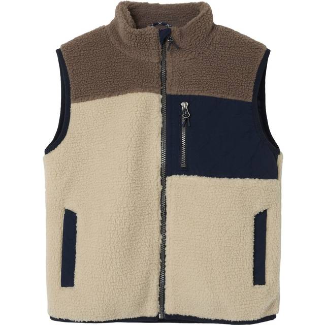 Name It Monico Teddy Vest - Fog Blazere Polyester