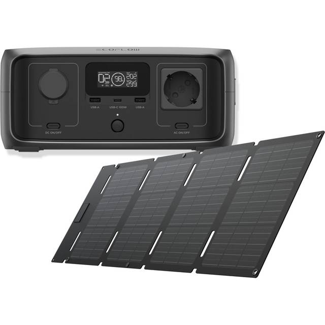 Ecoflow River 3 UPS 245Wh 45W Solar Panel Bundle