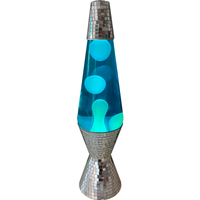 Veli Line Disco Lava Blue Mosaik Lavalampe