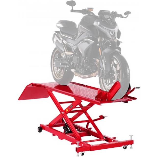 VEVOR 1000lbs Hydraulisk Motorcykel Løftestativ