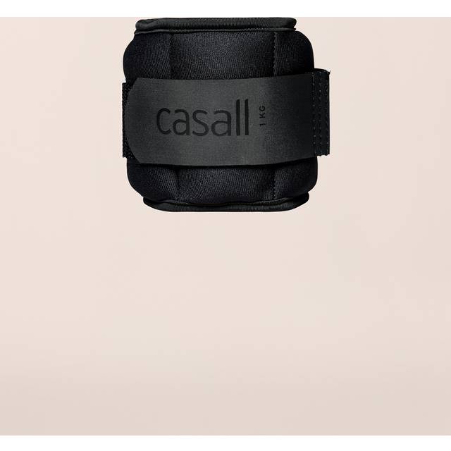 Casall Wrist Weights 2x1kg Black Handled Vigte