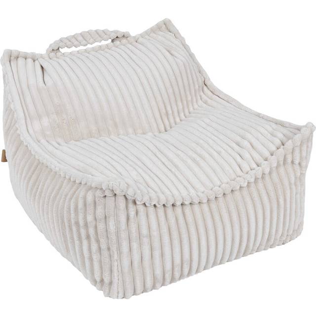 Meow Baby Churros Sækkestol Cotton Candy White