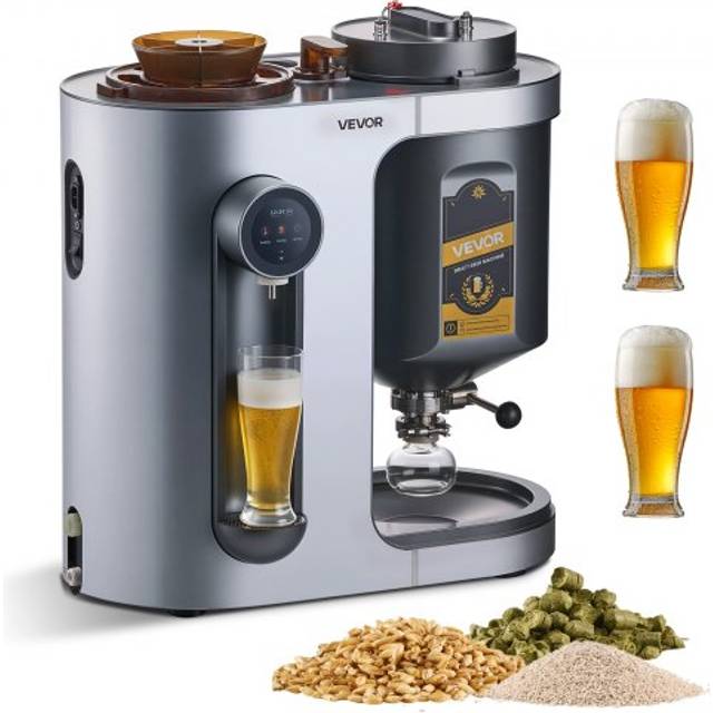 VEVOR Automatisk Hjemmeølbrygger 13L Alt-i-en 1500W