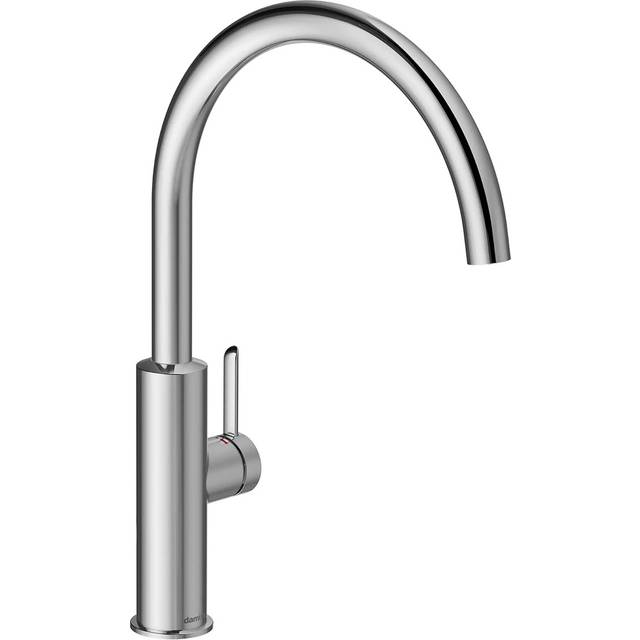 Damixa Iris 225mm Køkkenarmatur Svingbar C-tud 1hul