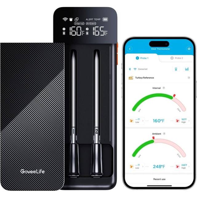 Govee Smart Wireless Meat Thermometer Stegetermometer 2stk