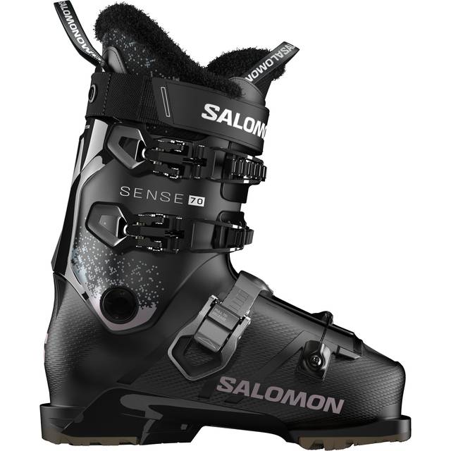 Salomon Sense 70 W Alpine Ski Boots - Black/Oil Green