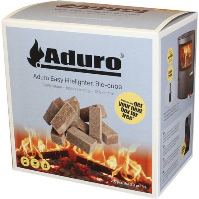Aduro Optændingsblokke Easy Firelighter Bio-Cube 200 Stk