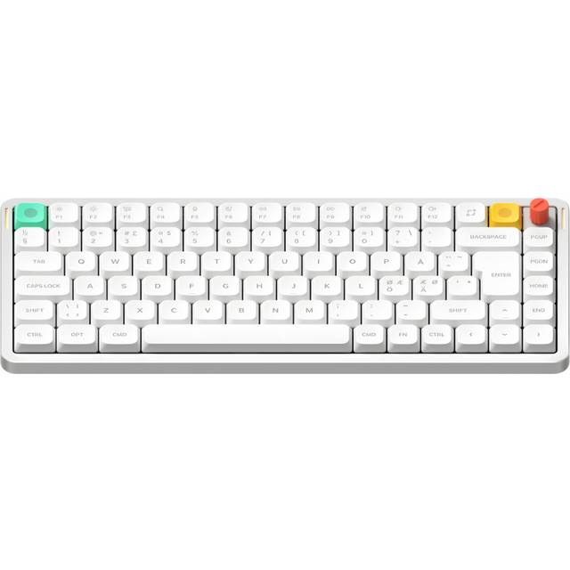 NuPhy Air75 V3 Trådløst Tastatur Nova White