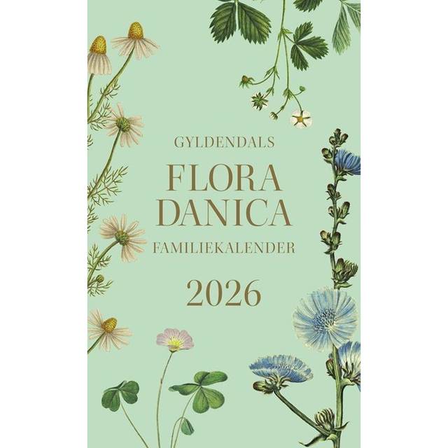 Gyldendal Flora Danica Familiekalender 2026 Bog