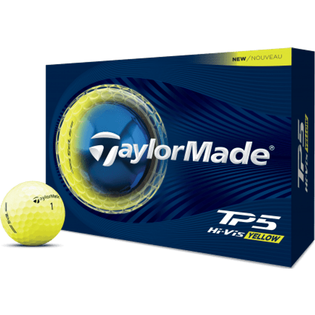 TaylorMade TP5 Yellow Golfbolde
