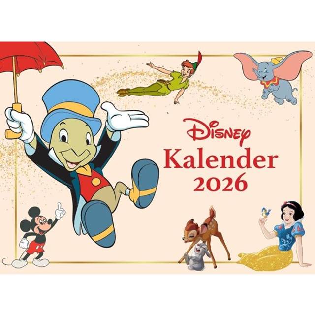 Alvilda Disney Kalender 2026 365 Klassiske Øjeblikke
