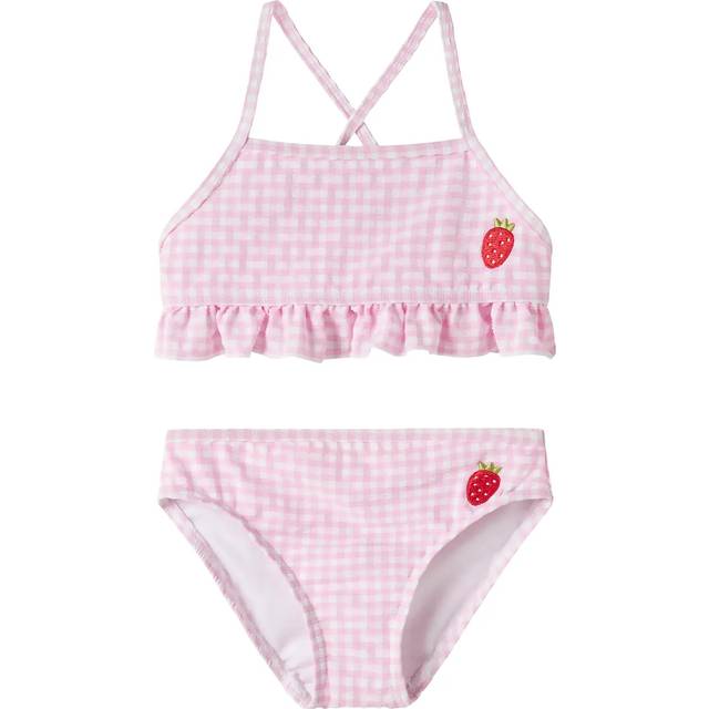 Name It Cotton Candy Stribet Bikini