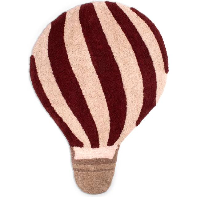 Filibabba Luftballon Gulvtæppe Deeply Red