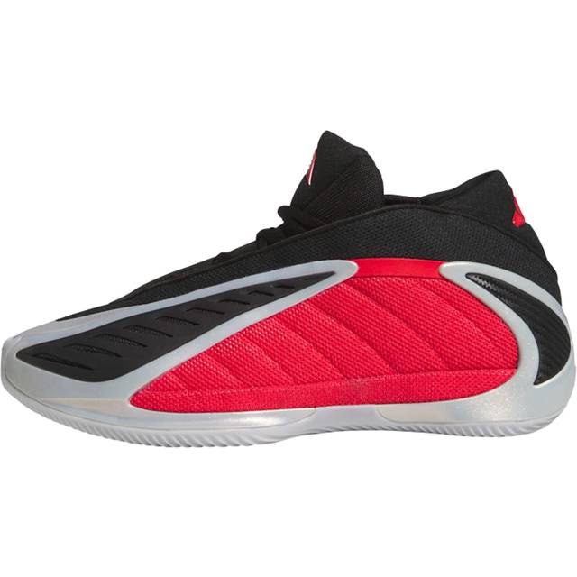 adidas Anthony Edwards 2 Basketballsko - Sølv/Rød/Sort